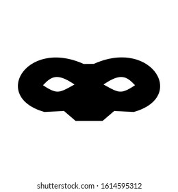 Carnaval mask icon isolated sign symbol vector illustration - high quality black style vector icons
