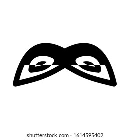 Carnaval mask icon isolated sign symbol vector illustration - high quality black style vector icons
