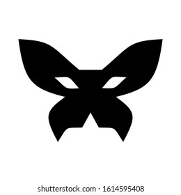 Carnaval mask icon isolated sign symbol vector illustration - high quality black style vector icons
