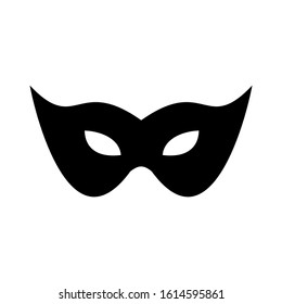 Carnaval mask icon isolated sign symbol vector illustration - high quality black style vector icons
