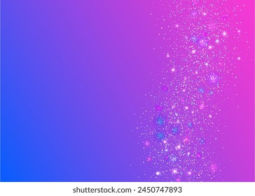 Carnaval Paper. Purple Happy Burst. Digital Design. Neon Tinsel. Disco Pattern. Modern Dust. Laser Birthday Explosion. Unicorn Confetti. Blue Carnaval Paper