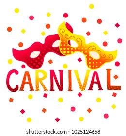  Carnaval vector – stock illustration
