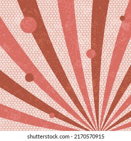 Carnival background. Abstract rays background. Vector background.
