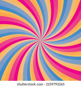 Carnival background. Background with abstract rays. Vector background.