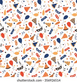 Carnival background - seamless pattern