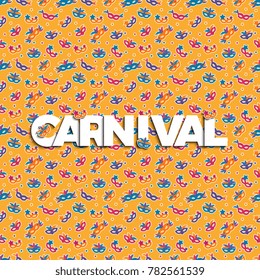 carnival banner design layout