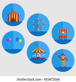 carnival cartoon object illustration