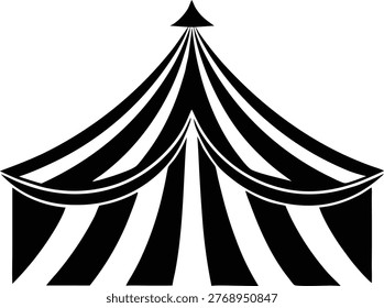 Carnival circus big top tent graphic