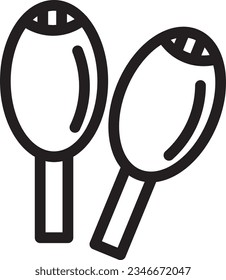Carnival Circus Clown Outline Icon
