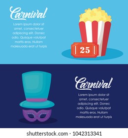 Carnival circus design 