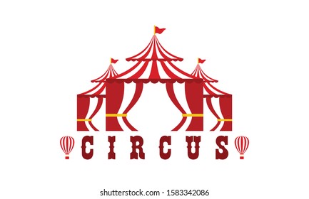 Vector Set Circus Logo Emblems Labels Stock Vector (Royalty Free ...