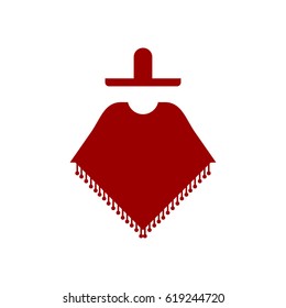 carnival clothes icon vector