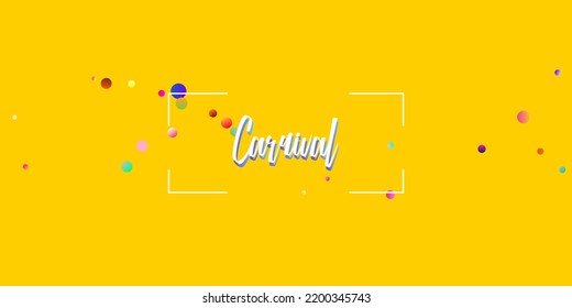 Carnival Confetti Explosion Vector Background. Birthday, New Year, Christmas Party Confetti Rain Shower. Falling Color Tinsel, Fiesta Celebration Design. Colorful Circles, Bubbles, Shine Decoration.