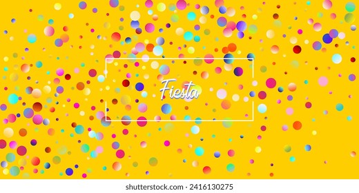 Fondo vectorial de la explosión del Confetti del Carnaval. Círculos Coloridos, Burbujas, Decoración De Bokeh. Cumpleaños, Año Nuevo, fiesta de Navidad, ducha de lluvia Confetti. Tinsel color de caída, diseño de celebración de Fiesta.