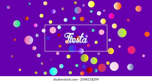 Fondo de Vector de explosión de confeti de carnaval. Tinsel de color que cae, diseño de la celebración de la fiesta. Cumpleaños, Año Nuevo, Fiesta de Navidad Confeti Lluvia Ducha. Círculos coloridos, burbujas, decoración Bokeh.