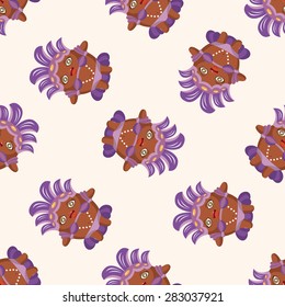 Carnival Dancer ,seamless pattern