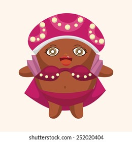 Carnival Dancer theme elements