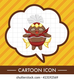 Carnival Dancer theme elements