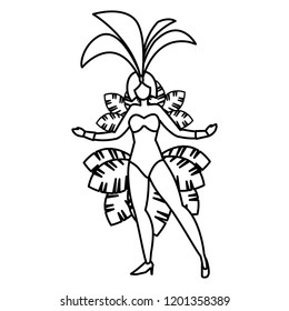 carnival dancers design