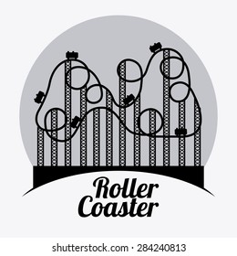 Carnival design over white background, vector illustration
