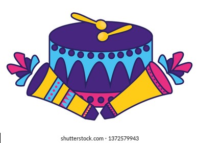 carnival drum fireworks