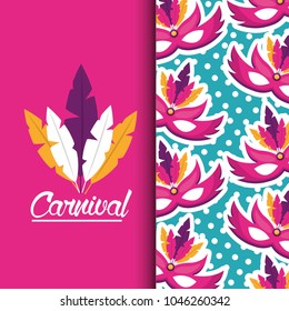 carnival festive card