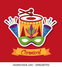 carnival festive card