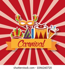 carnival festive card