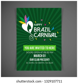 Carnival festive posters set. Bright confetti fireworks, Festival abstract color background. 