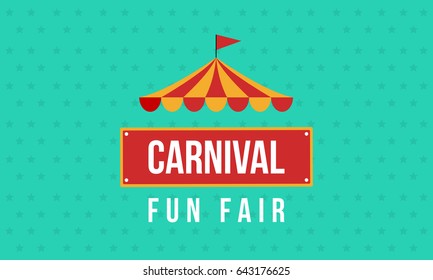 Carnival fun fair theme design