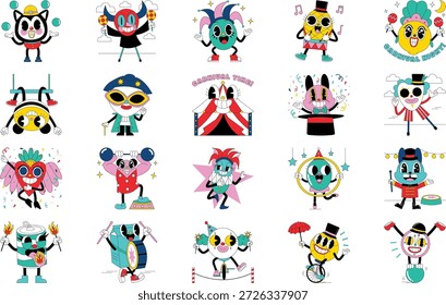 Ilustración vectorial De Juegos De Carnaval Y Ilustraciones De Entretenimiento. Plantilla de diseño de símbolos de ilustración para elemento de interfaz de usuario móvil de Web.