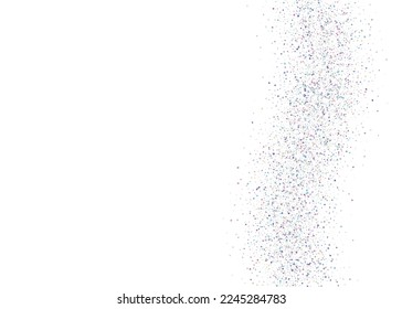 Carnival Glitter. Rainbow Background. Modern Foil. Digital Art. Disco Design. Kaleidoscope Effect. Pink Retro Sparkles. Party Realistic Serpentine. Blue Carnival Glitter
