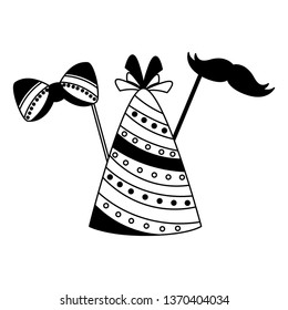 carnival hat party bowtie