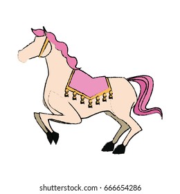 carnival horse carousel circus cheerful