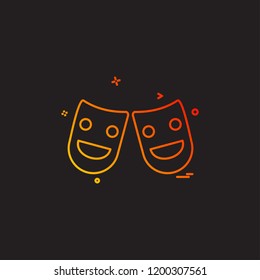 Carnival icon design vector 