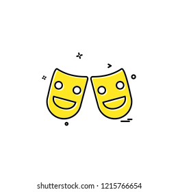 Carnival icon design vector 