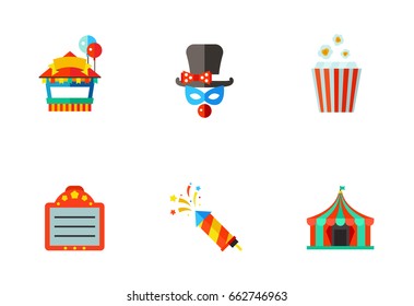 Carnival icon set