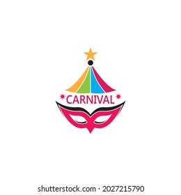 Carnival icon and symbol vector template