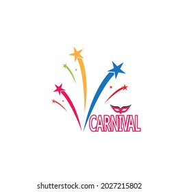 Carnival icon and symbol vector template