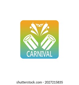 Carnival icon and symbol vector template