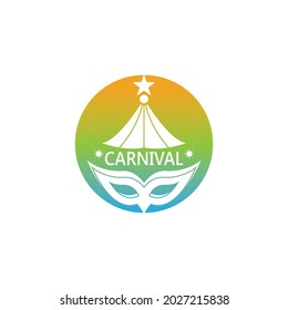 Carnival icon and symbol vector template