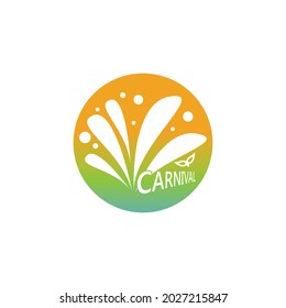 Carnival icon and symbol vector template