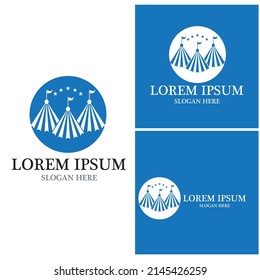 Carnival icon and symbol vector template