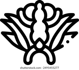 carnival icon. Thin Linear Style Design Isolated On White Background