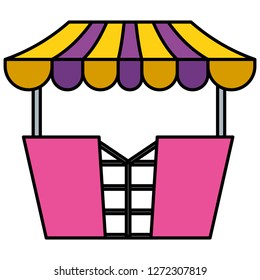 carnival kiosk entertainment icon