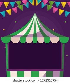 carnival kiosk entertainment icon