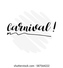 carnival lettering overlay set. Calligraphy photo graphic design element. Sweet cute inspiration typography. 