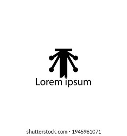 Karneval-Logo-Design mit einfachem Stil