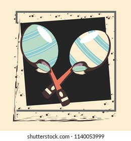 carnival maracas instrument icon