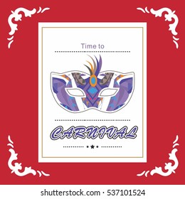 carnival mask